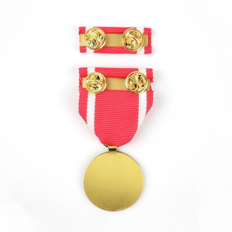 Médalla personnalisé Medallion Die Cast Metal Badge 3D Médailles d'activité et médaille d'honneur avec ruban