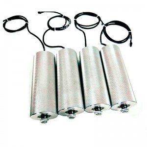 Rouleau électrique moteur intégré AC 220V 380V DC 24V 48V rouleau en acier inoxydable rouleau en caoutchouc en caoutchouc