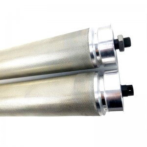 Chariot spécial pour la logistique Huidong Sartreur Express Convoyeur Galvanisé Rouleau en acier inoxydable Revêtement en caoutchouc à rouleaux