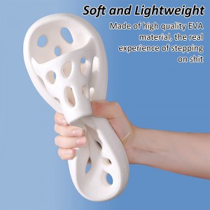 2022 Nouvelles pantoufles de salle de bain à la maison des pantoufles de modenon glissantes