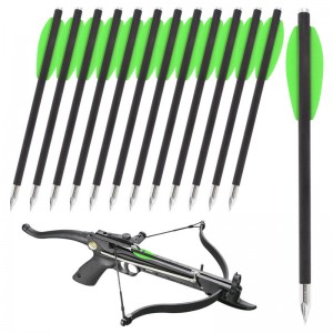 Elongarrow 119612-06 Boulons de flèche de carbone 16cm pour la chasse à l\'extérieur