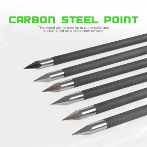 Elongarrow 119612-06 Boulons de flèche de carbone 16cm pour la chasse à l\'extérieur