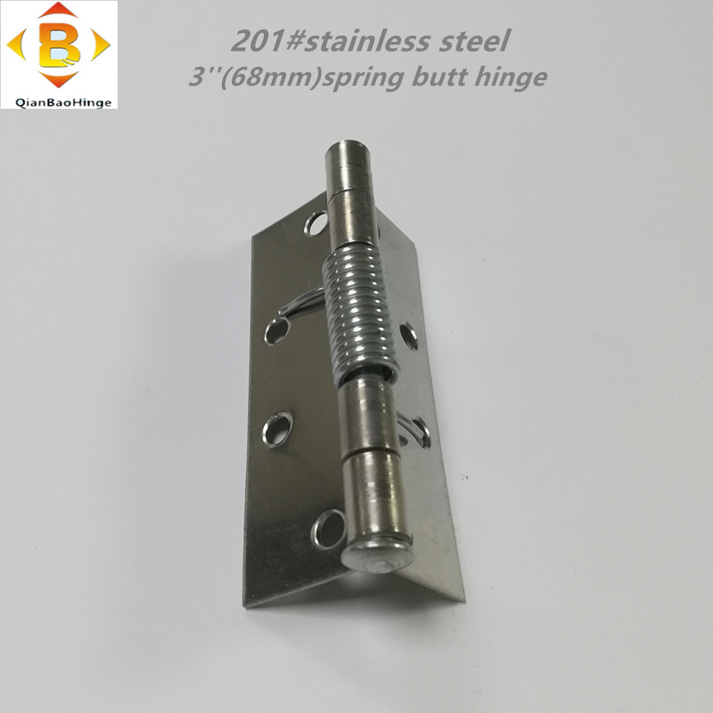 201#Stainless en acier en acier à la charnière à la charnière plus proche de la charnière en bois charnière de printemps de la porte en bois charnière de rebond automatique
