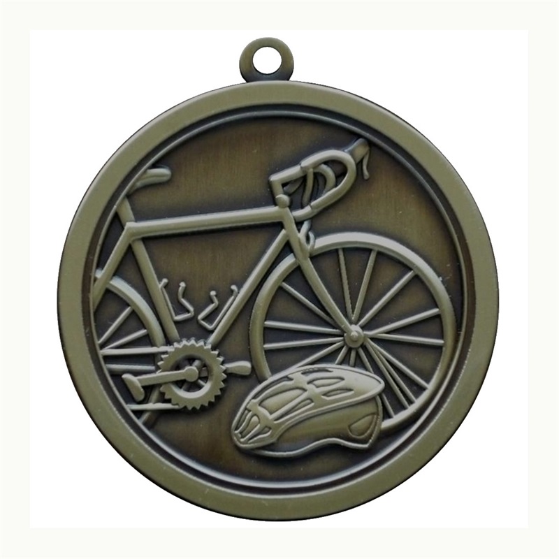 Les trophées de conception personnalisés défient les médailles de cyclisme des médailles métalliques pour les enfants