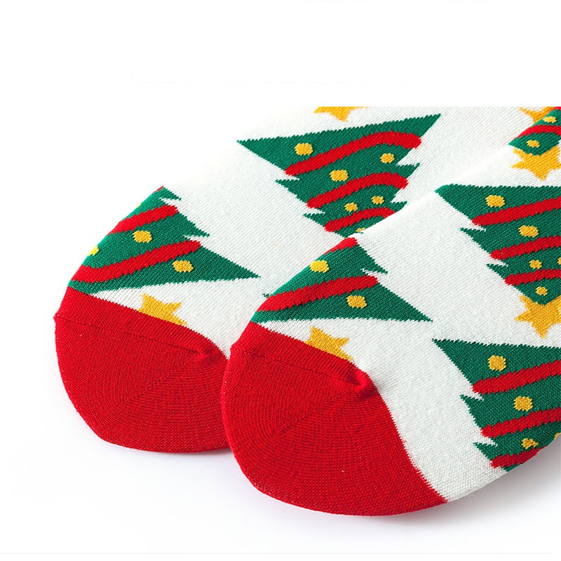 Chaussettes d'hiver en coton personnalisé chaussettes chaudes de Noël chaussettes d'équipage