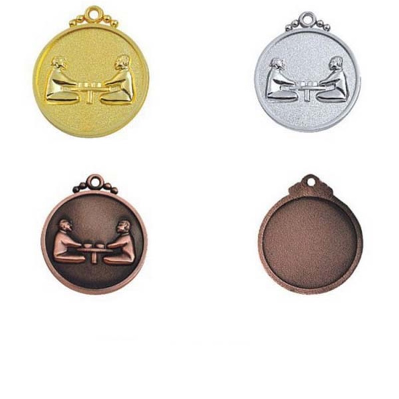 Médailles d'événement en gros de l'usine de Chine Médaillon en métal vierge