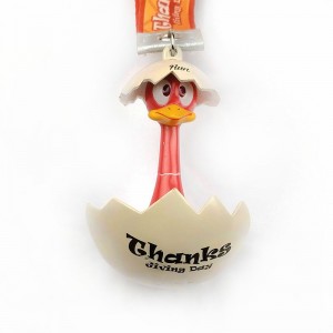 Souvenirs de vacances en gros cadeaux de médaille de Noël personnalisés