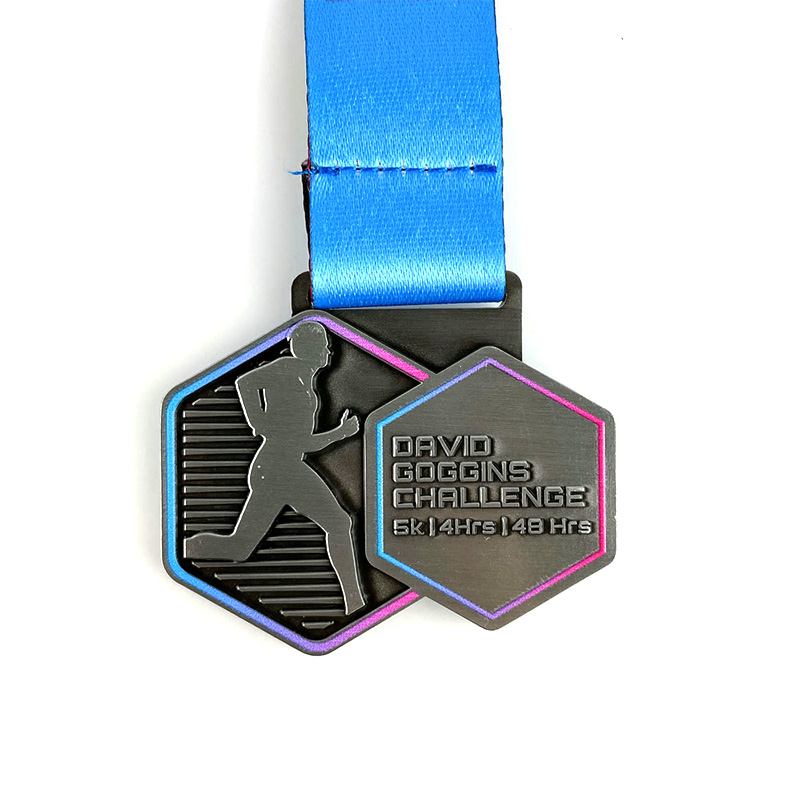 Médaille d'or 3D de haute qualité fabricant de haute qualité avec longe