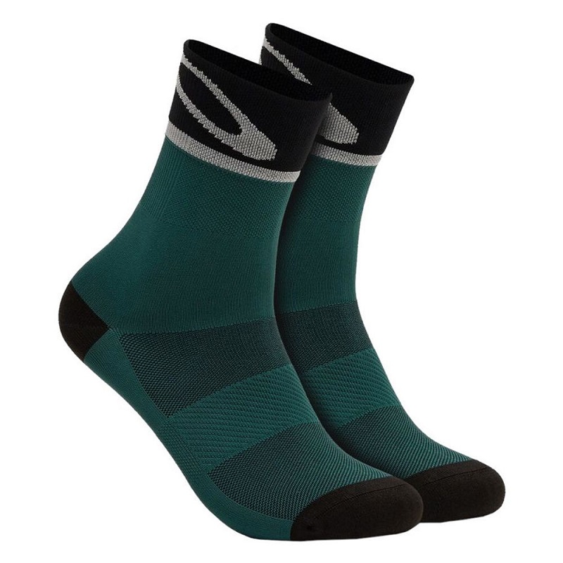 Chaussettes de compression Terry faites sur mesure athlétiques antidérapantes chaussettes de football courtes à vélo sportif