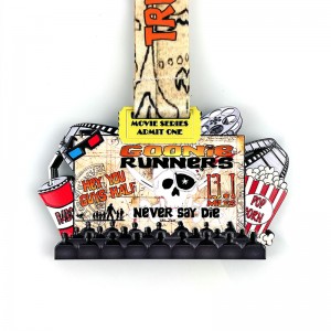 Métal et récompense Médaille métallique Customzed Metal Cut Medalmetal