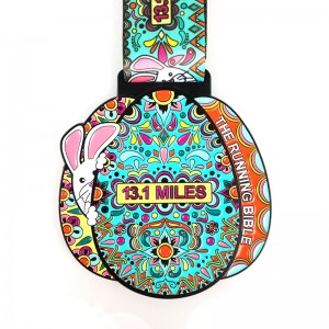 Médailles personnalisées pour les courses MEDALLON METALLION Médailles de course Santa Custom