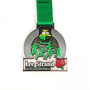 Médaille d\'impression personnalisée Christian Medal Gift Trail Running Médailles