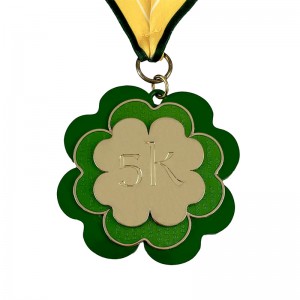 Médaille d\'impression personnalisée Christian Medal Gift Trail Running Médailles