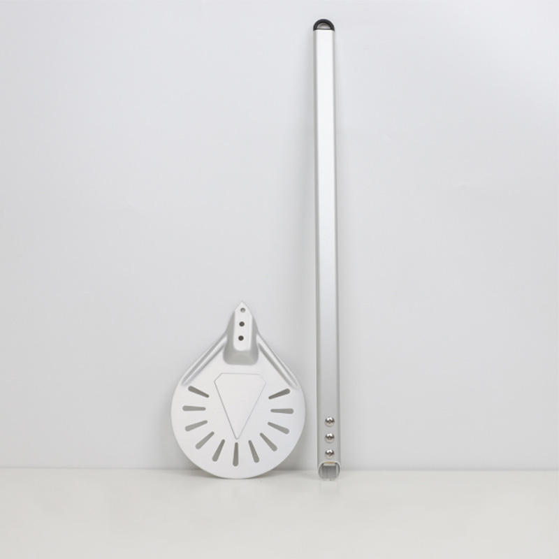 7 pouces 8 pouces 9 pouces Pizza en aluminium perforé Turning Pell Pizza Turner Round Pizza Pell
