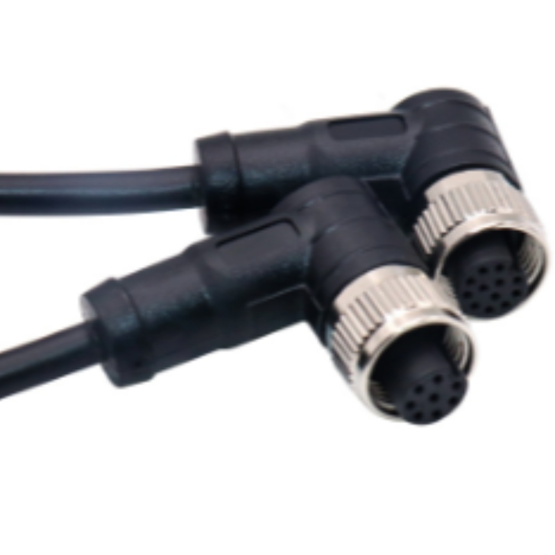 IP68 2-5 Pin Extension Connecteur d'alimentation étanche M15 Connecteur rapide du câble de câble mâle
