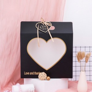 Boîte d\'amour d\'ouverture de fenêtre personnalisée de haute qualité