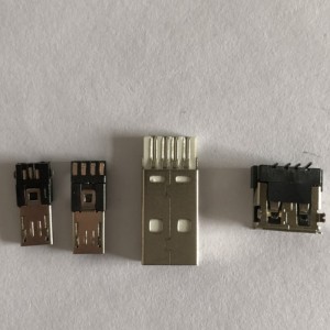 Adaptateur de bricolage PC 3-en-1 de type USB plaqué iCKEL A