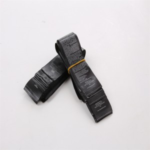 Marque d\'impression de slip en soie de haute qualité, marque d\'impression personnalisée