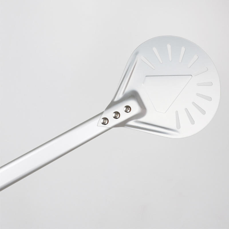 7 pouces 8 pouces 9 pouces Pizza en aluminium perforé Turning Pell Pizza Turner Round Pizza Pell