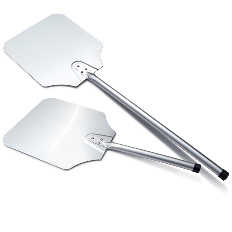 Poignée en métal 12nch/14inch/16inch pizza pizza pizza pizza pelle à pizza spatule pizza paddle