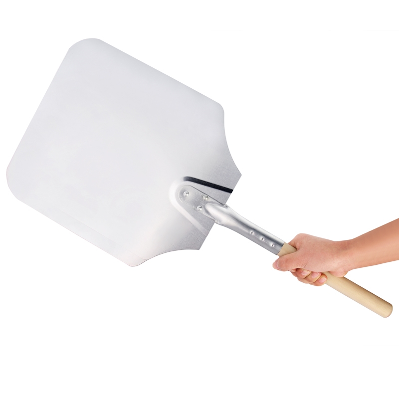 Poignée en métal 12nch/14inch/16inch pizza pizza pizza pizza pelle à pizza spatule pizza paddle