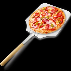 Poignée en métal 12nch/14inch/16inch pizza pizza pizza pizza pelle à pizza spatule pizza paddle