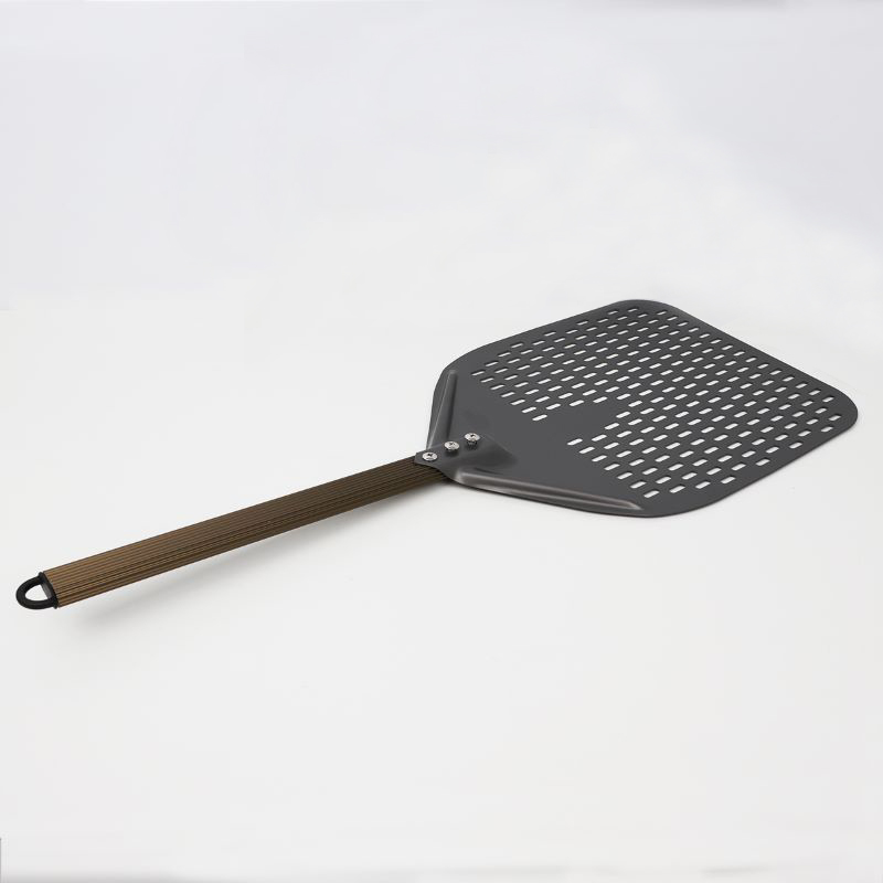 Poignée en aluminium détachable Anodisé 8 pouces 10 pouces Perforée Pizza PEEL PEEL PIZZA PHOVEL PIZZA SPATULA PIZZA PALDE ACCESSOIRES