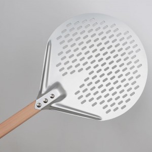 Détachable 12nch 14 pouces en aluminium rond pizza peeter pizza pelle à pizza spatule pizza paddle