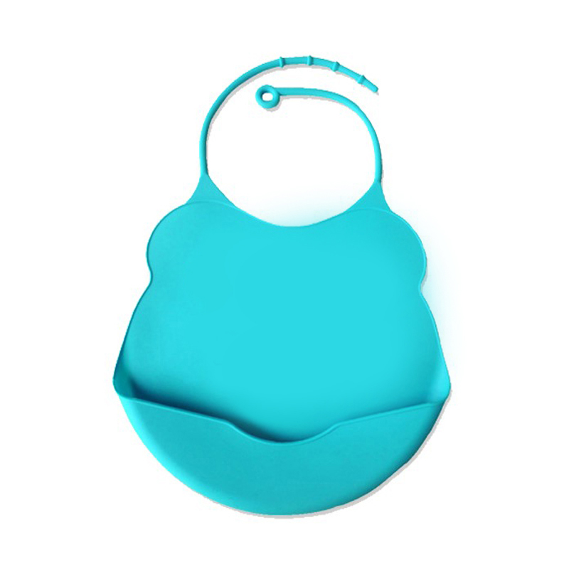 Baby Bibs, Silicone Children \\\\\\\\\\\\'s Drool Bibs Easy Children Nett. Netter Nourning Snacks Fallen Collection Sac, SILICONE ALICONNE