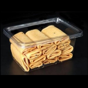 Boîte de fruits et d\'écrou séchés sans couvercle 175 * 125 * 72 mm HGF-pr1000