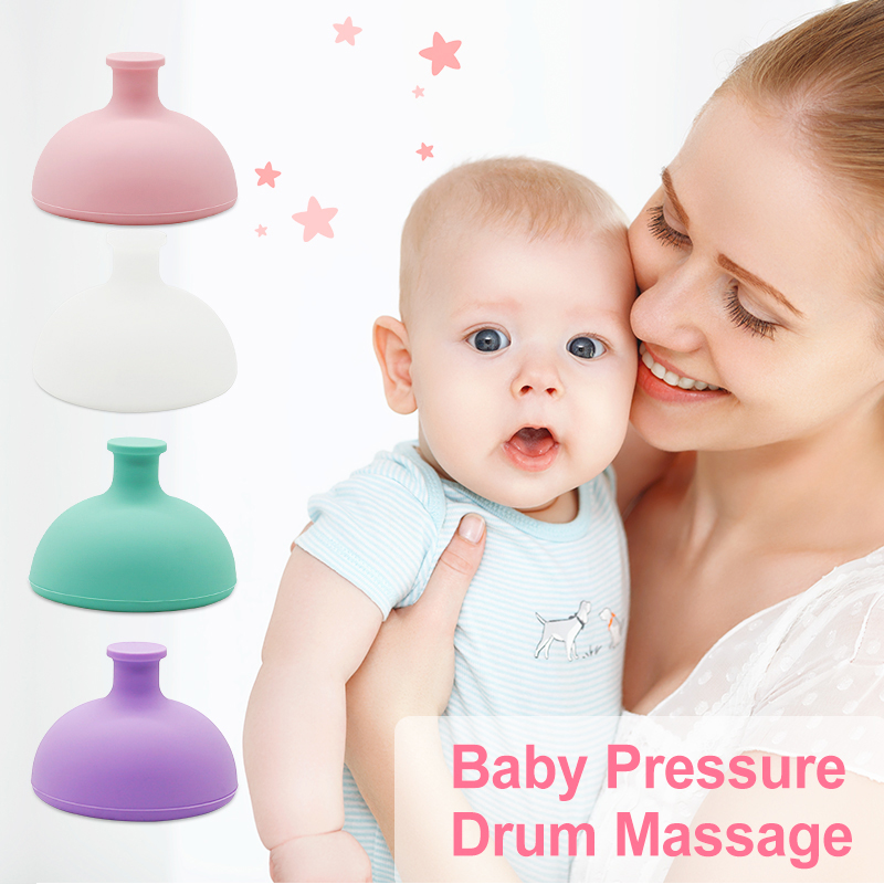 Hoquet bébé en silicone, outil de clapotis de gaz hoquet pour enfants, masseur de tasse de paume de bébé, sain, respectueux de l'environnement et facile à nettoyer