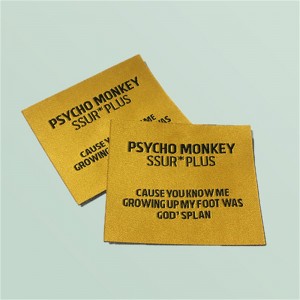 Marque d\'expédition tricotée