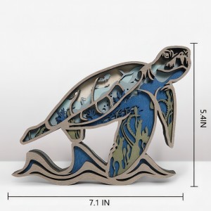 Décoration artisanale 3Dwooden