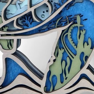 Décoration artisanale 3Dwooden