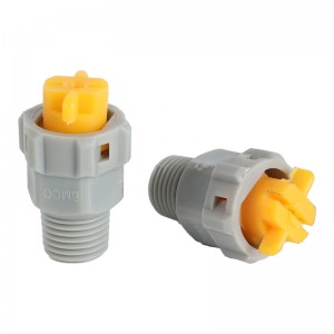 Pp Pp plastique Release rapide et démantèle la buse de pulvérisation Bulle de jet de veille industrie