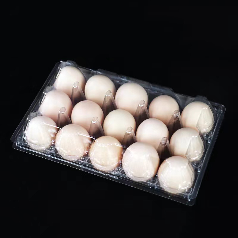 Plateau d'oeuf 245 * 150 * 67 mm 15 rainures 42 g