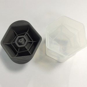 Moules de glace en silicone Moules de glace artisanale réutilisables et sans BPA/idéal pour le whisky, les cocktails, le café, le soda, les gros moules de glace à glaçons