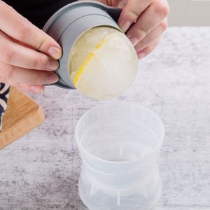 Grands moules de glace sphériques adaptés au whisky, cocktails, boissons de glace, réutilisables et faciles ànettoyer, sans BPA