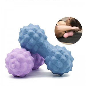 Boules de crosse de massage en silicone pour muscles endoloris, épaule de billes de fascia en silicone, cou, dos, pied, corps, tissu profond, points de déclenchement,nœuds musculaires, yoga et libération myofasciale