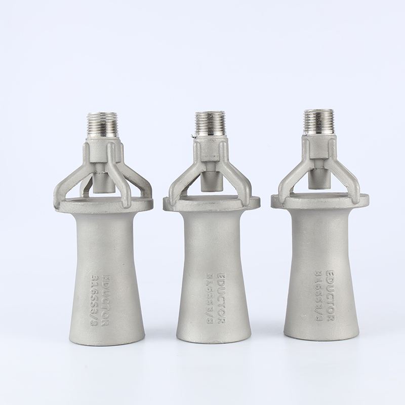 Bulle de mélange de réservoir Venturi en acier inoxydable