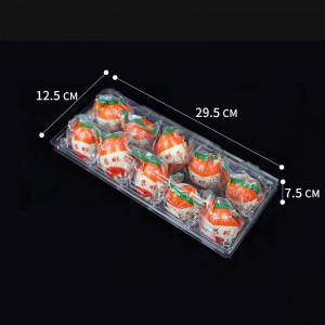 Bac d\'oeuf de canard 195 * 125 * 75 mm 10 rainures