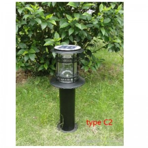 Lumières de pelouse à LED solaire