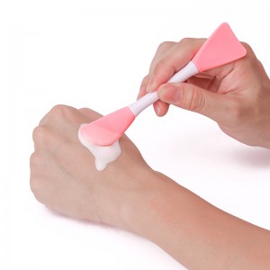 Outil de mélange de masque en silicone - applicateur de pinceau en silicone et spatule de massage pour le mélange de masque de boue - Cadeau d\'outils de beauté