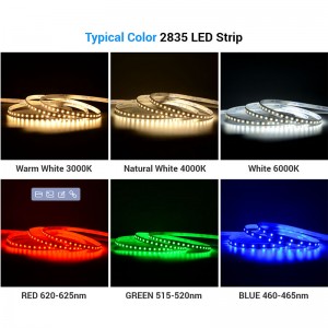 2835 60led / m bande de LED