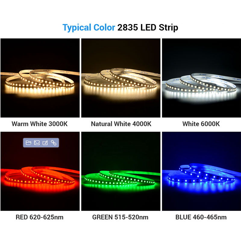 2835 60led / m bande de LED