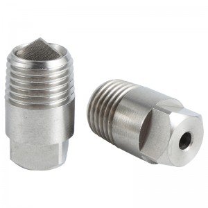 Bulle de la buse de pulvérisation en acier inoxydable HH/h en acier inoxydable en deux pièces