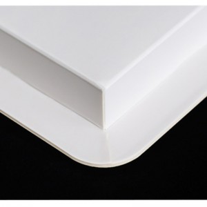 Boîte à gâteau d\'anniversaire transparente carrée