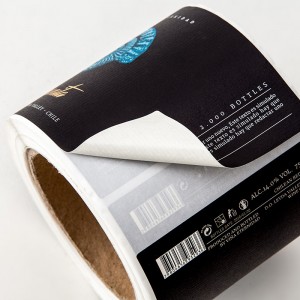 autocollant d\'étiquette de vin