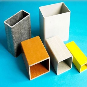 Tube rectangulaire Pultruded FRP