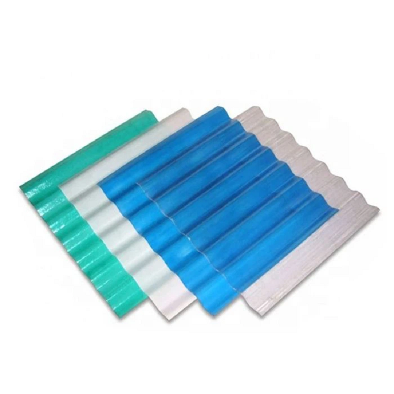 Carreaux de toiture en fibre de verre transparent FRP